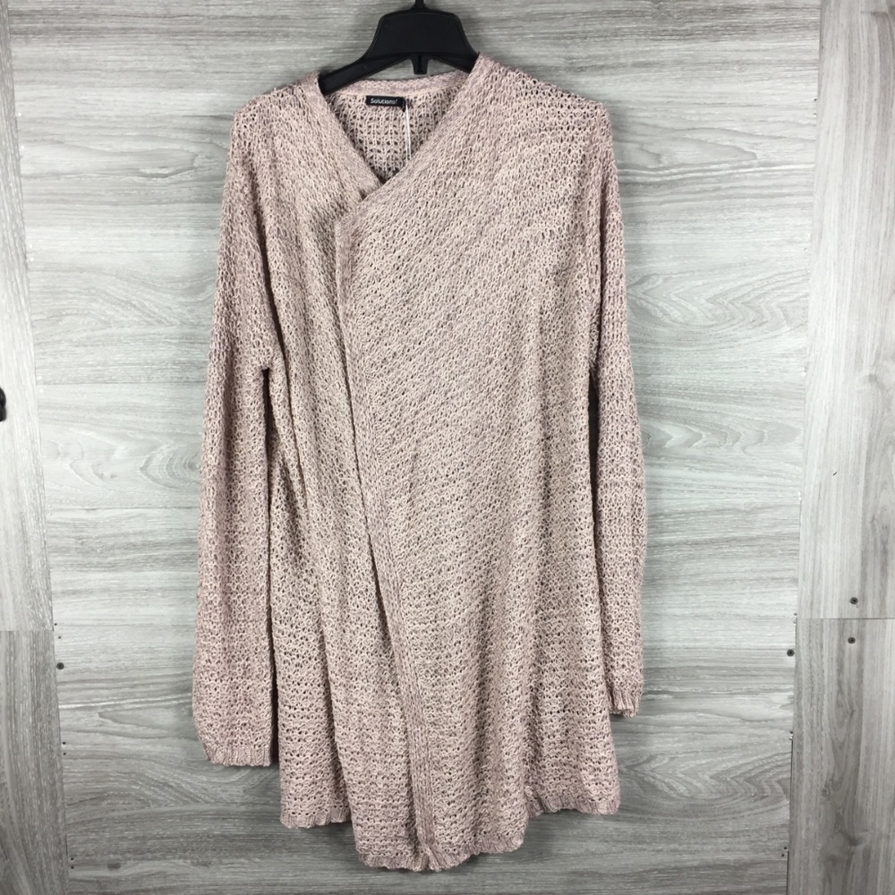 Solutions Waterfall Textured Cardigan - Picture 3 of 7